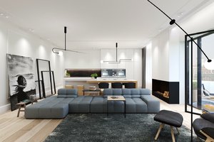 MINIMALIST APARTMENT IN SHADES OF GRAY