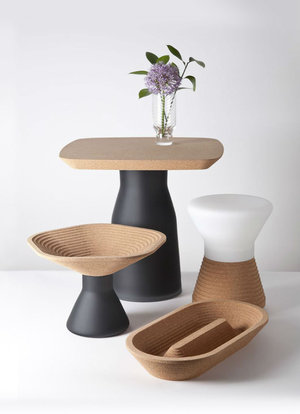 Ecodesign – Cork objects decoration