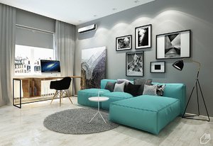 Small Apartment With Modern Design