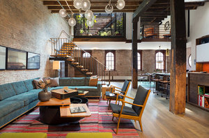 Old soap factory converted into a loft